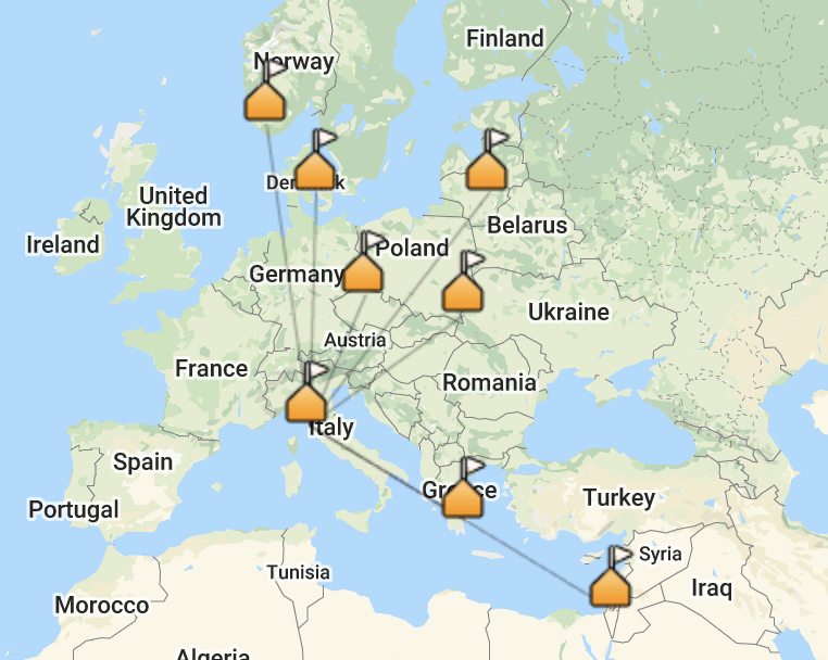 QSO map